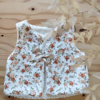 Gilet de berger Fleurs des champs