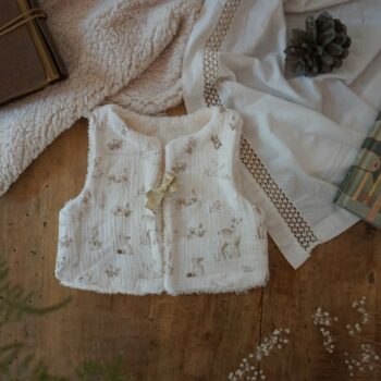 Gilet de berger bébé forêt