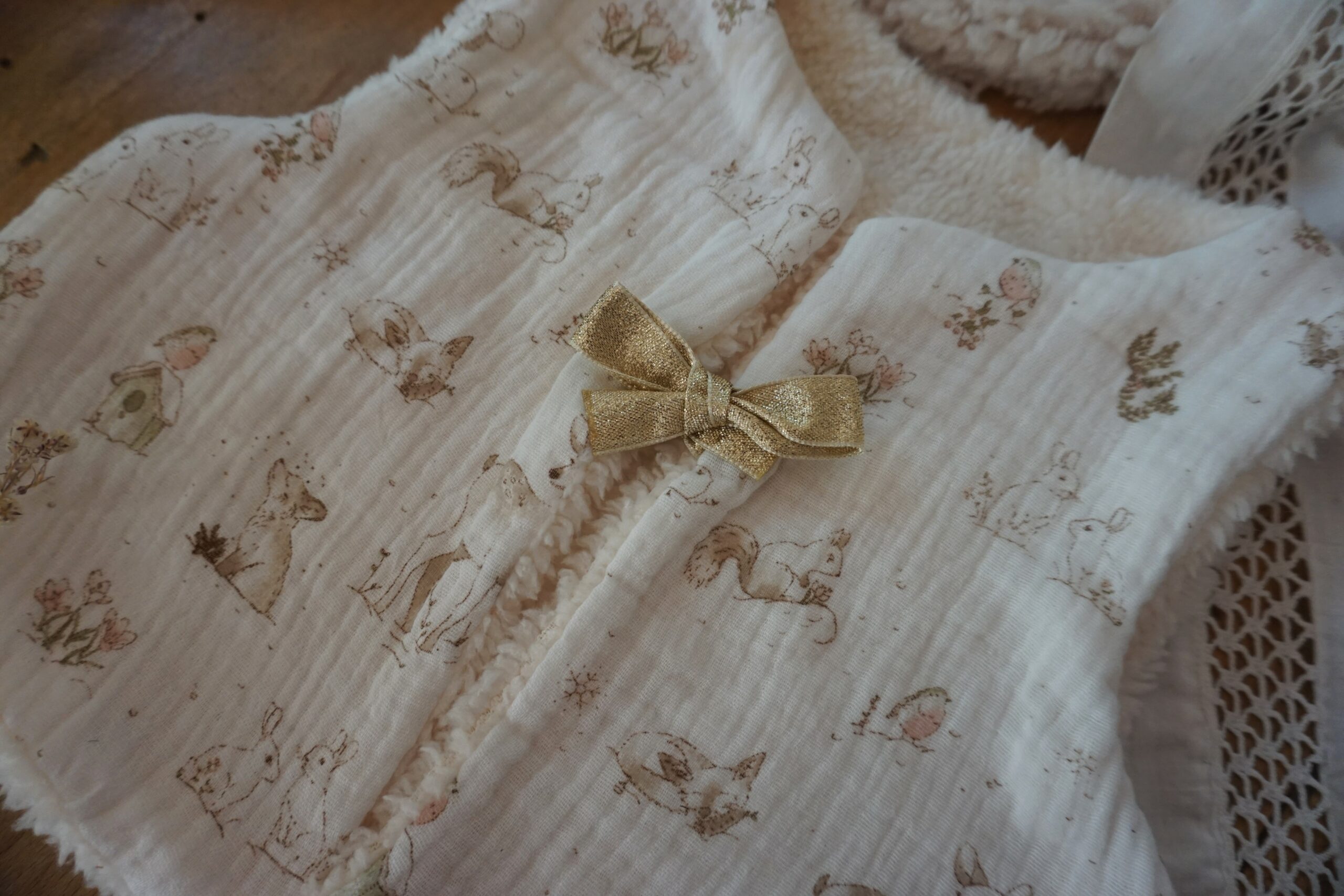 Gilet de berger bébé forêt – Image 6