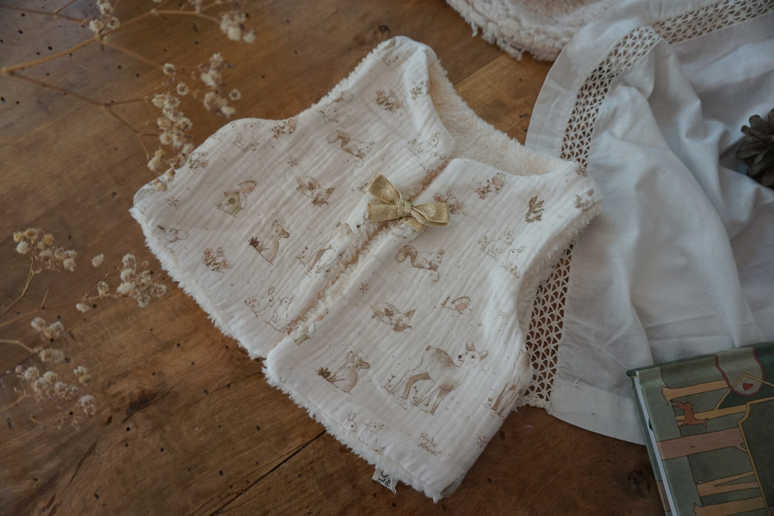 Gilet de berger bébé forêt – Image 3
