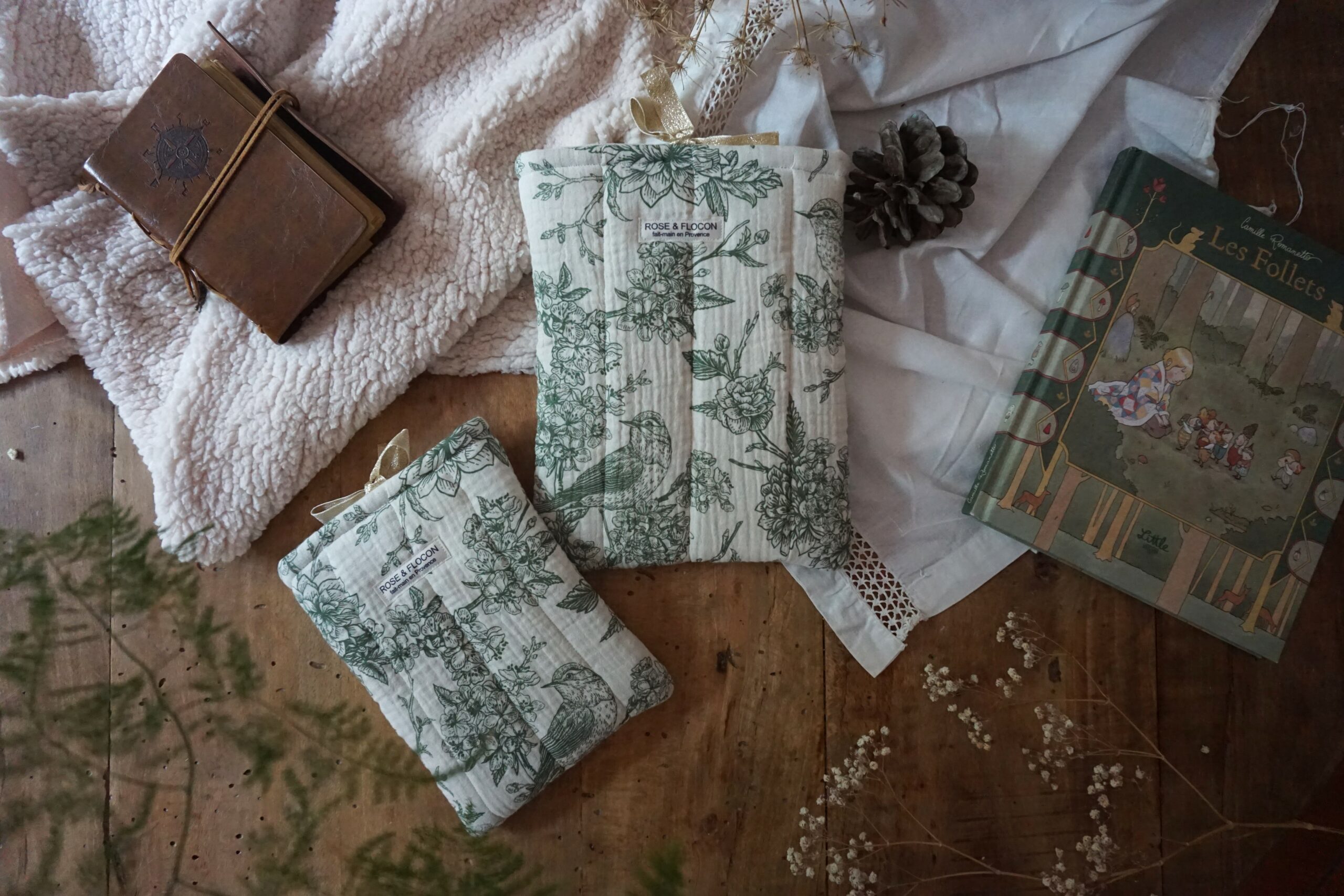 Pochette à livres Oiseau de Campagne