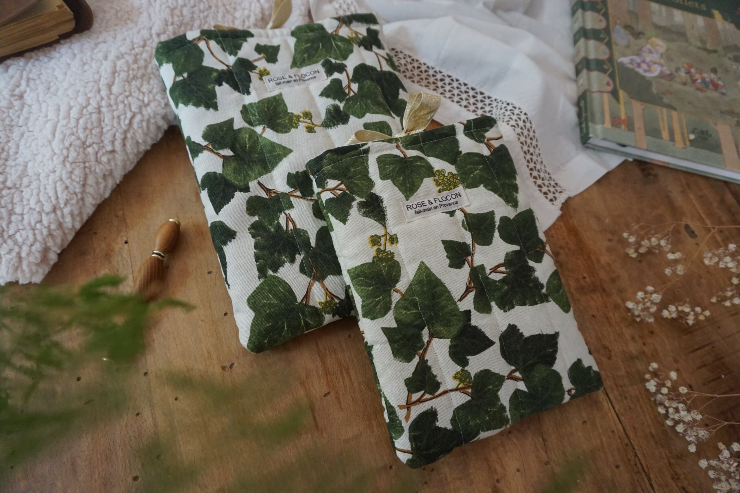 Pochette à livres Feuille de Lierre – Image 2