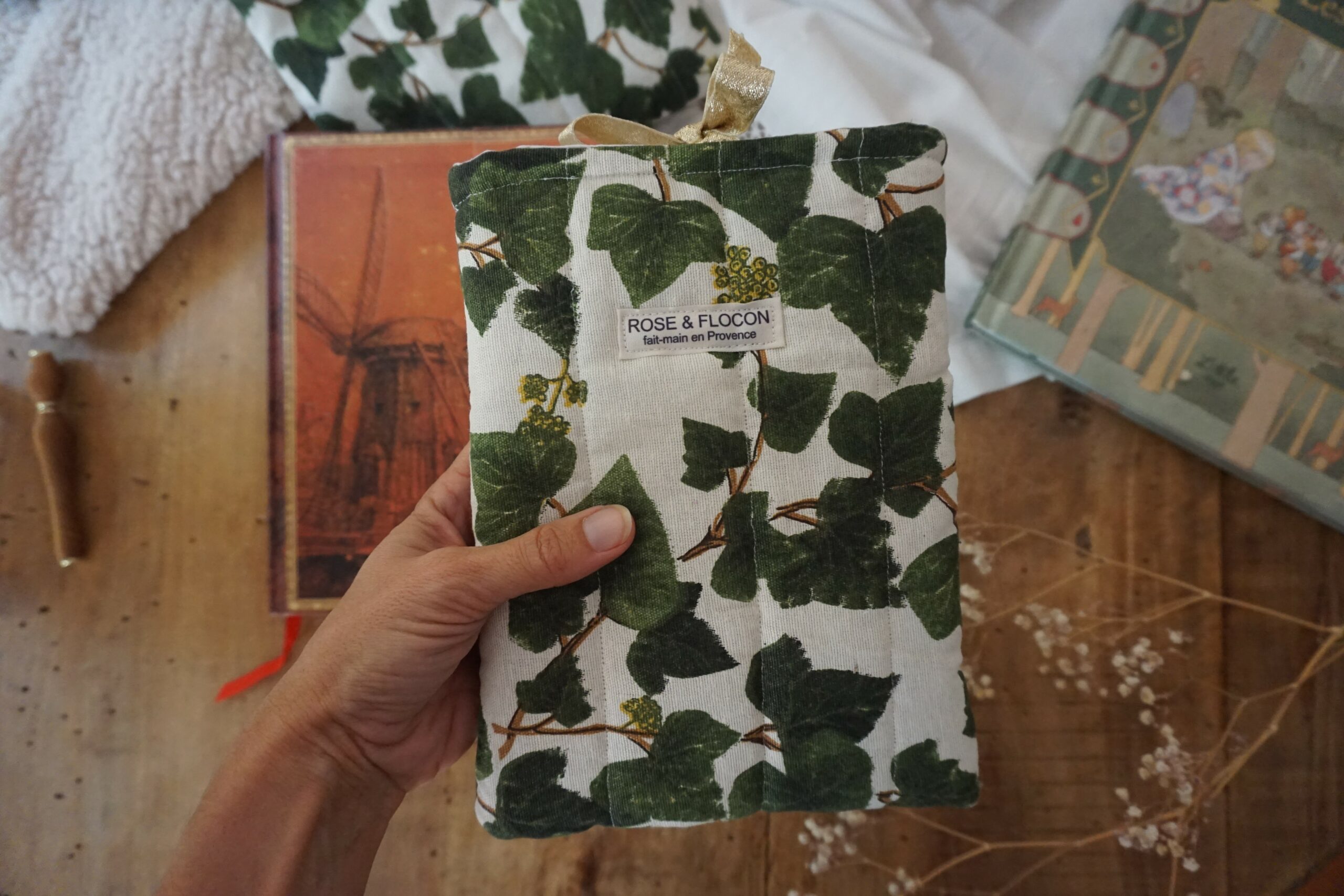 Pochette à livres Feuille de Lierre – Image 3