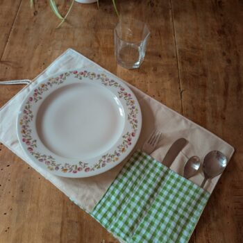 Set de table nomade Vichy