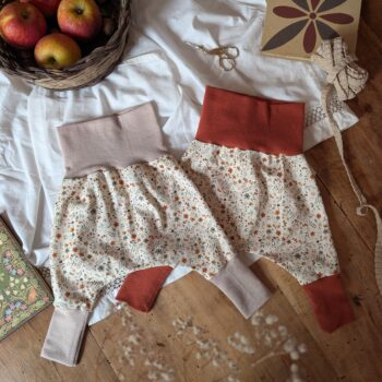 Sarouel évolutif Fleurs