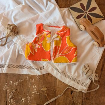 Gilet de berger Agrumes