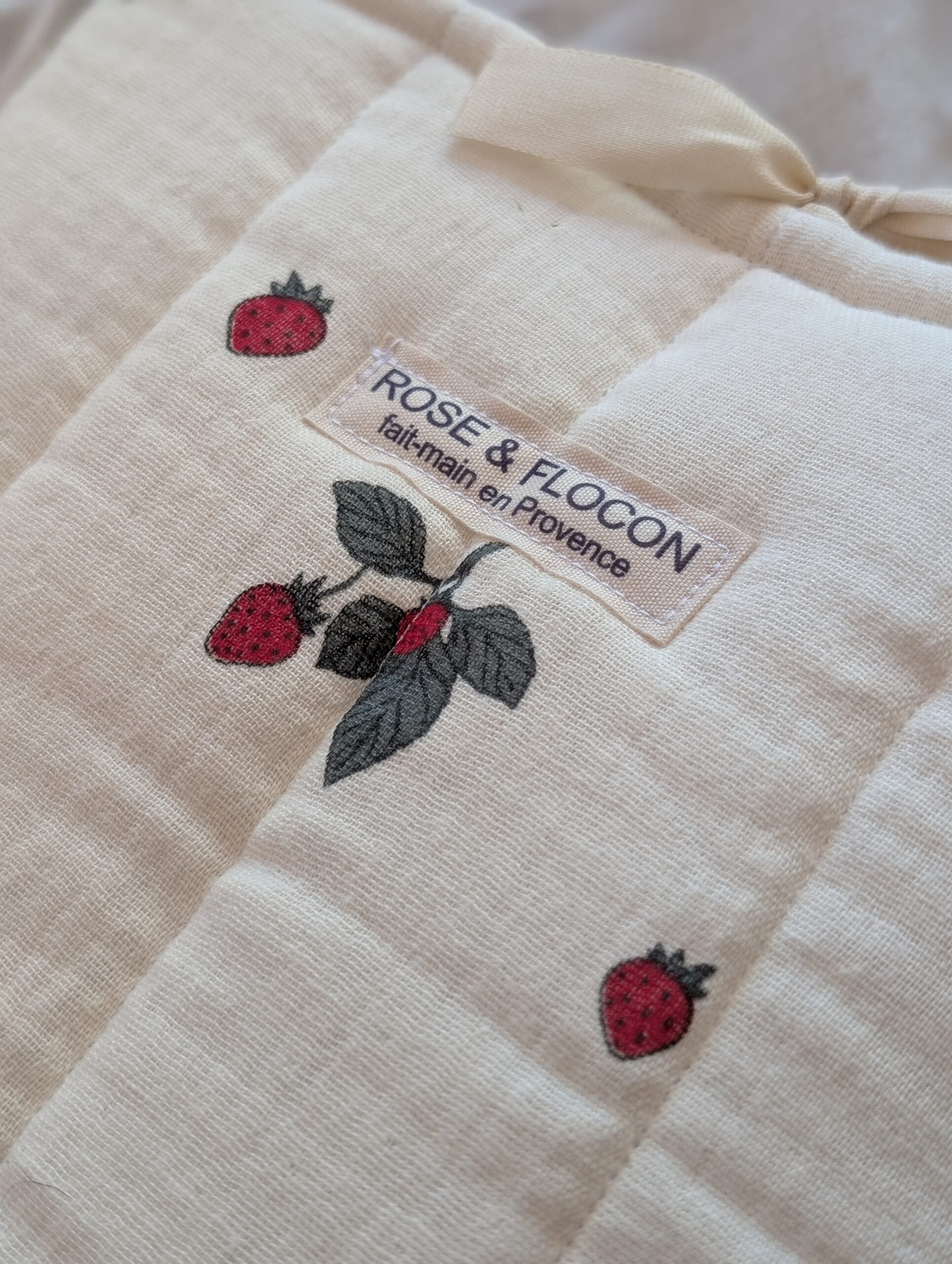 Pochette à livres fraise des bois – Image 5