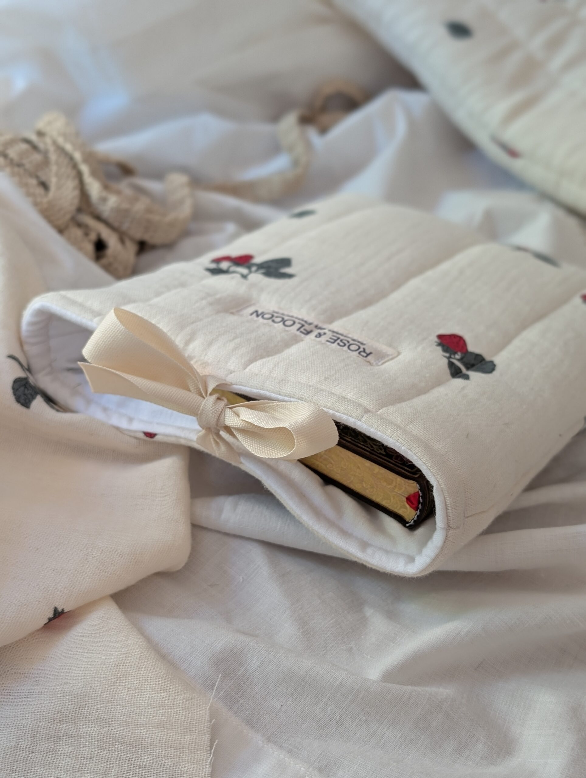 Pochette à livres fraise des bois – Image 2
